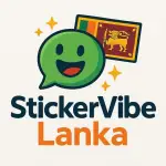 Sticker vibe lanka Channel
